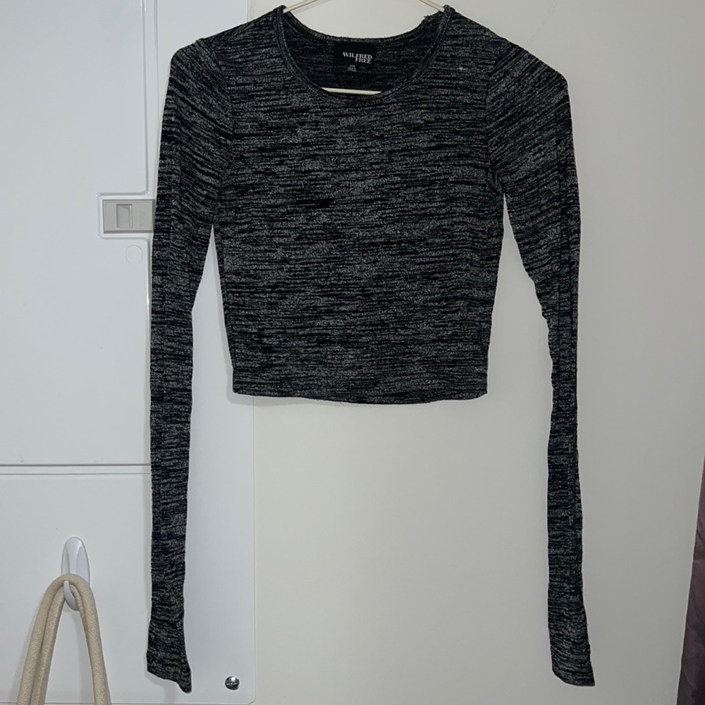 Aritzia wilfred free xxs heather black